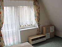 Schlafzimmer mit Balkon